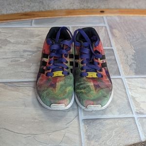 Adidas multi color shoe